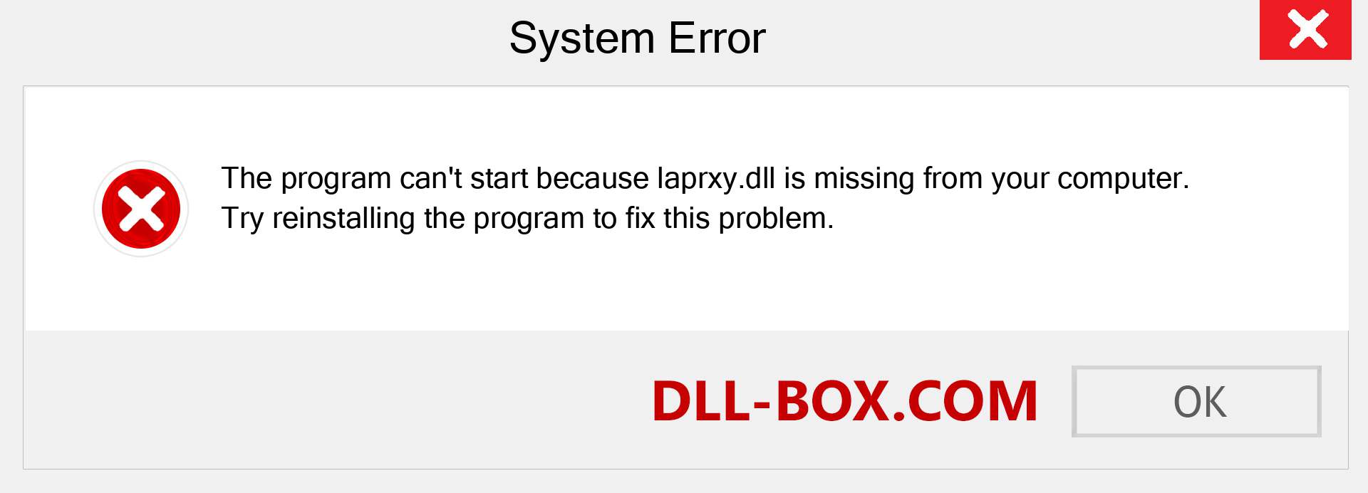  laprxy.dll file is missing?. Download for Windows 7, 8, 10 - Fix  laprxy dll Missing Error on Windows, photos, images